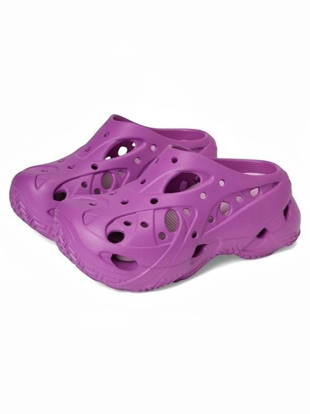 New Crocs Caged Clog Purple US 7 NWT